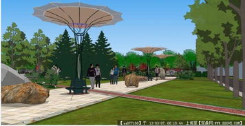 某社區(qū)公園精品景觀設(shè)計(jì)模型 建筑工程設(shè)計(jì)的生態(tài)美學(xué)實(shí)踐